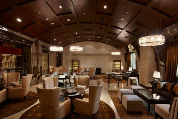 The Cheroot Malt & Cigar Lounge at ITC Grand Chola Hotel