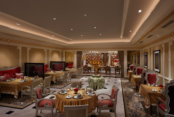 The Cheroot Malt & Cigar Lounge at ITC Grand Chola Hotel