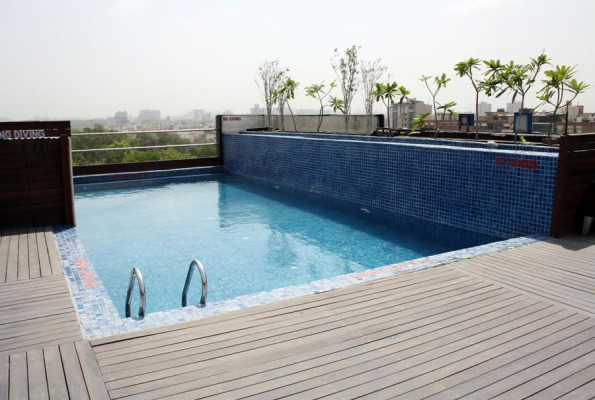 Pool Side at Park Inn Gurgaon