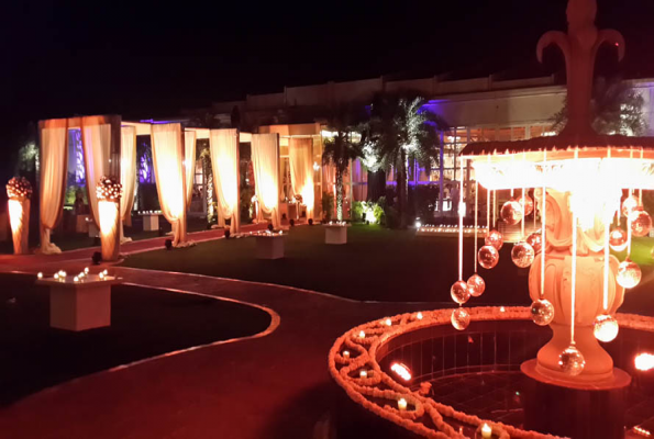 Banquet Hall at Amaanta Farm