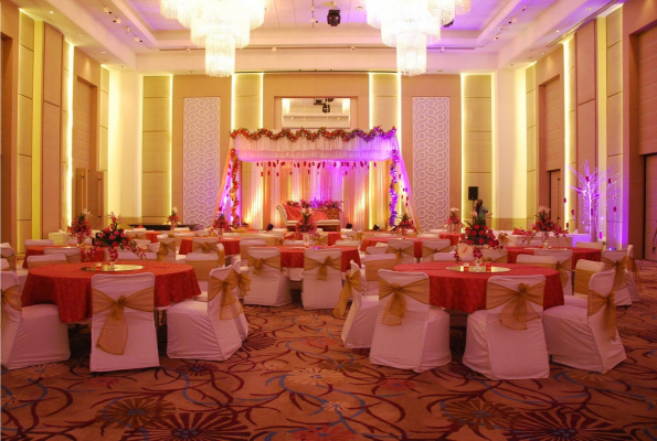 Pre Function Area at Le Meridien Gurgaon