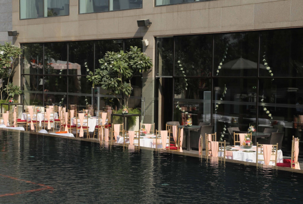 La Riviera Terrace at Le Meridien Gurgaon