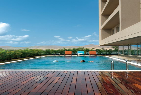 Pool Deck at Courtyard by Marriott Pune Hinjewadi