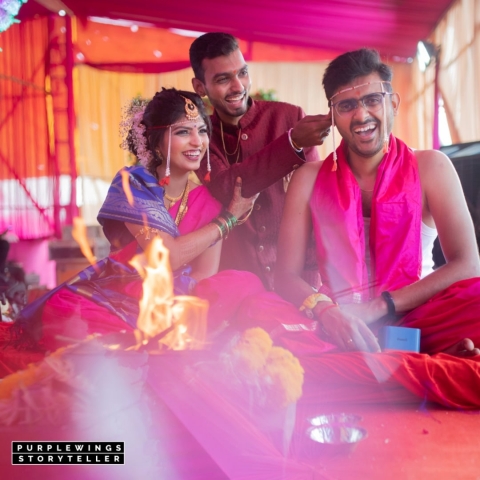 Purple Wings - Swapnil & Prach