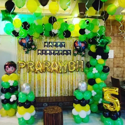 Shiva Balloon Decoration