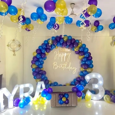 Shiva Balloon Decoration