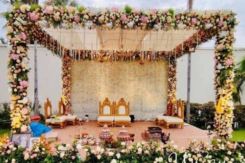 Hemant Tent And Flowers Decora