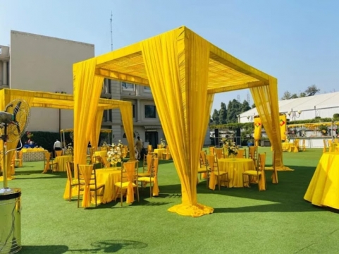Hemant Tent And Flowers Decora