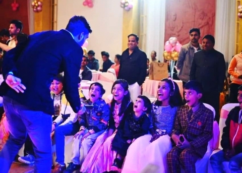 Magician Prashant Mishra