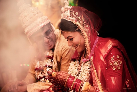 Charcoal & Vermillion	