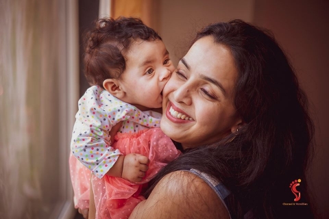 Charcoal & Vermillion	