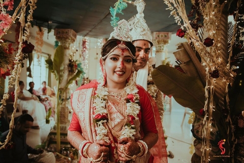 Charcoal & Vermillion	