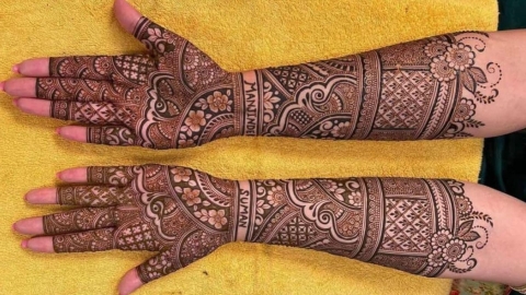 Sachin Mehandi Art