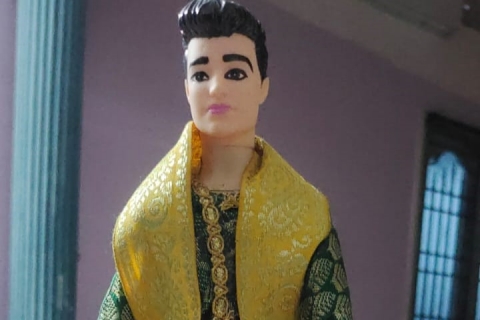 Doll Decoration And Snacks For