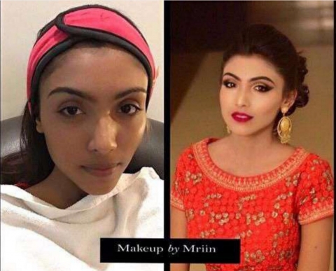 Makeup by Mriin Arora