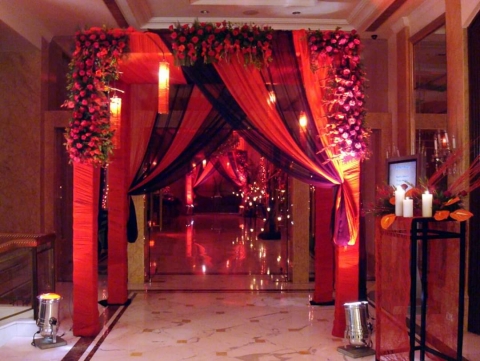 OM DECOR Flower Decoration