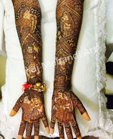 Anuj Mehandi Art