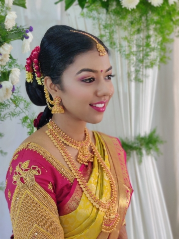 Bride Poornima