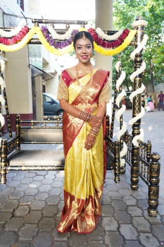 Bride Poornima