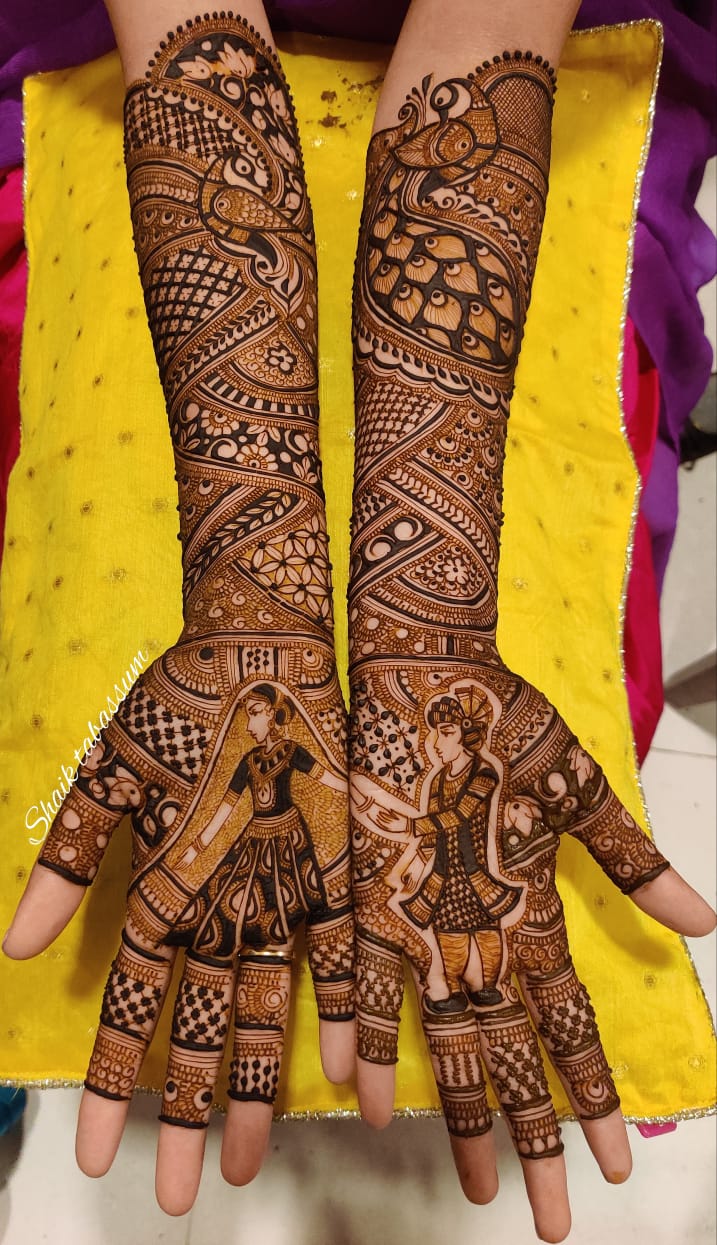 30 Jaw-Dropping Mehendi Designs for Your Wedding Day - Swagrani