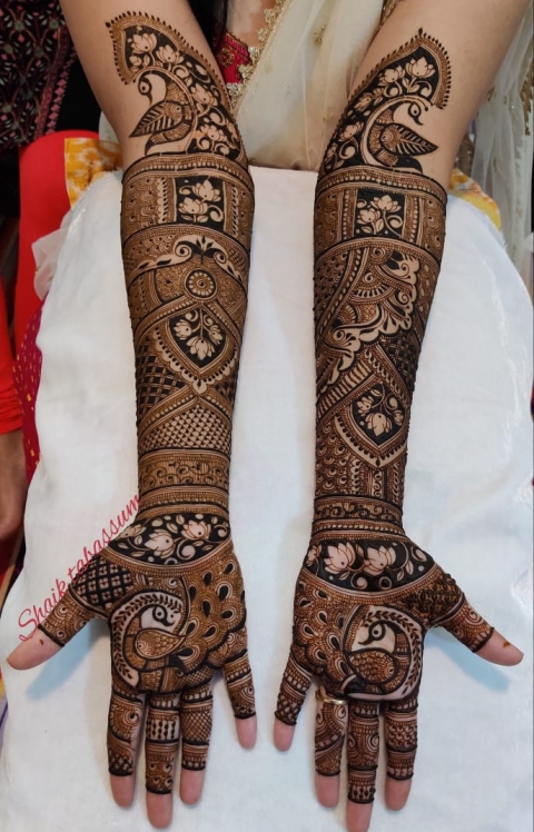 Lalitha's Bridal Mehendi - Bridal mehendi designs by RAJES… | Flickr