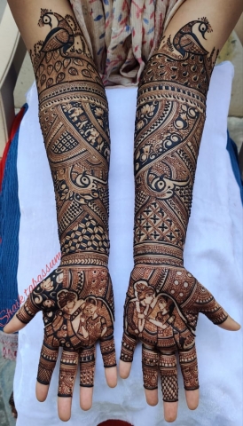 Shaik Tabassum Bridal Mehendi 