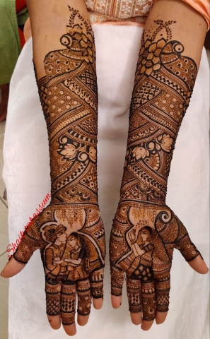 Shaik Tabassum Bridal Mehendi 