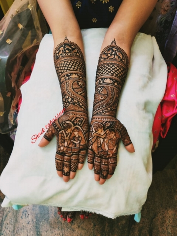 Shaik Tabassum Bridal Mehendi 