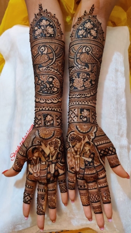 Shaik Tabassum Bridal Mehendi 