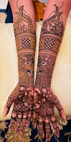 Shaik Tabassum Bridal Mehendi 