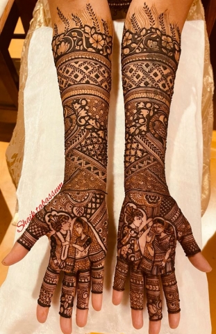 Shaik Tabassum Bridal Mehendi 
