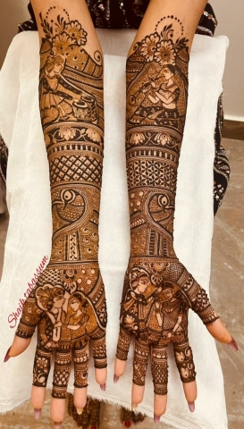 Shaik Tabassum Bridal Mehendi 