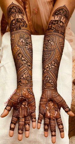 Shaik Tabassum Bridal Mehendi 