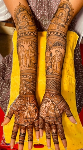 Shaik Tabassum Bridal Mehendi 