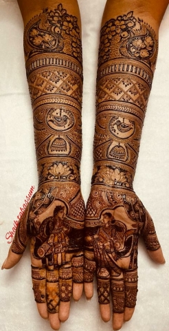 Shaik Tabassum Bridal Mehendi 