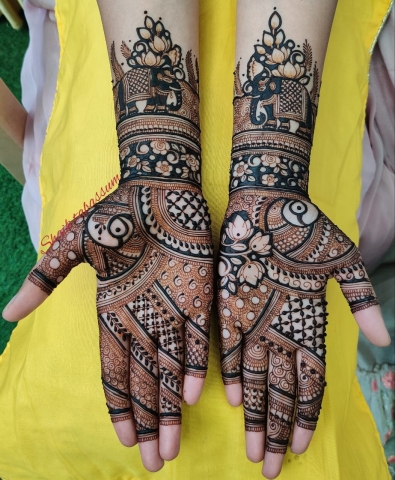 Shaik Tabassum Bridal Mehendi 