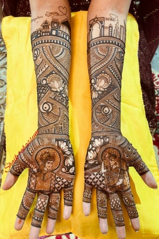 Shaik Tabassum Bridal Mehendi 