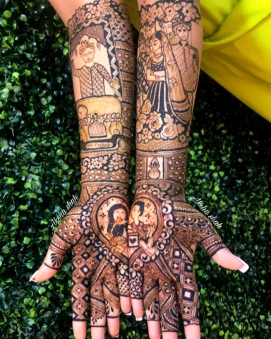Aksha Shah Mehendi Designer