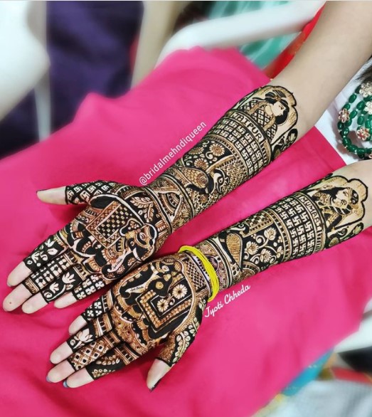 A Royal Bridal Mehendi... - Bridal Mehndi Artist Jyoti | Facebook