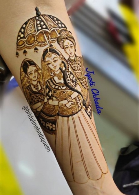 Jyoti Chheda Bridal Mehendi Artist