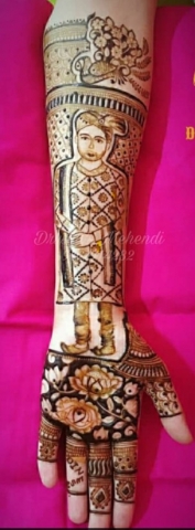 Drushti's Mehendi Art