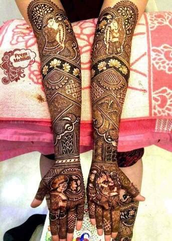 Akash Mehandi Art