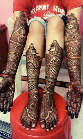 amit mehandi art