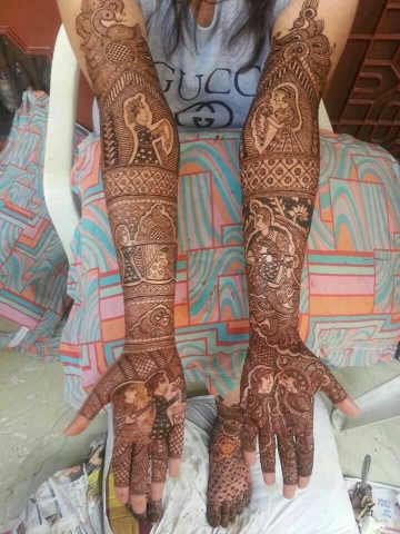 amit mehandi art