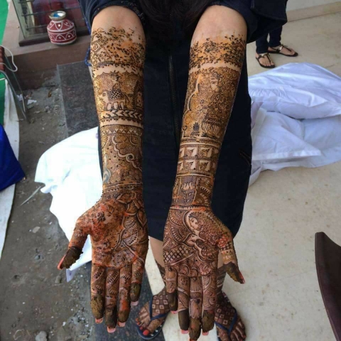 Abhishek Mehandi Art