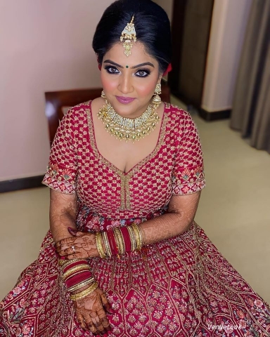 Aakriti Kochar Bridal makeup