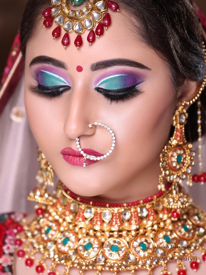 😍👌Royal RAJASTHANI Bridal Look! ❤❤... - Bijal Gada Makeovers | Facebook