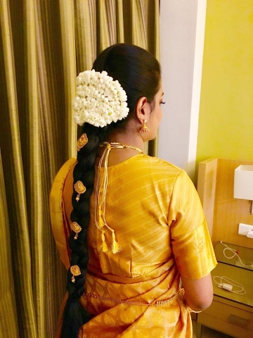 Exotic makeover by Savitha 