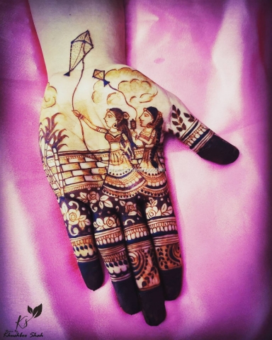 Khushboo Dhavaal Shah Mehendi 