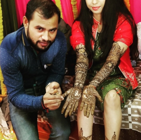 Lucky Bridal Mehandi Art